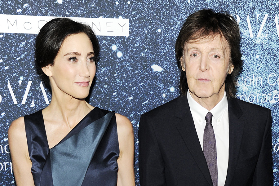 Nancy Shevell and Sir Paul McCartney