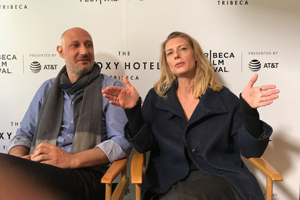 "Smuggling Hendrix" Director Marios Piperides and Producer Janine Teerling