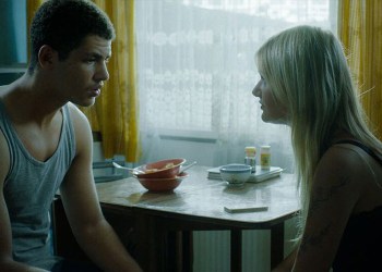 Marcus Rutherford as Leon and Sophie Kennedy Clark as Twiggy in 