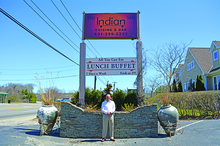 Saaz Indian Cuisine owner Sameer Mohan, Photo: Stacy Dermont