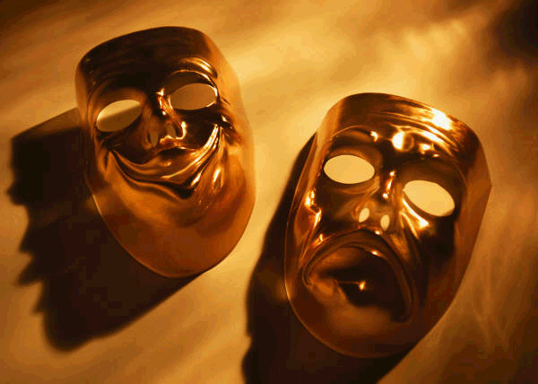 Theater Masks Comedy and Tragedy