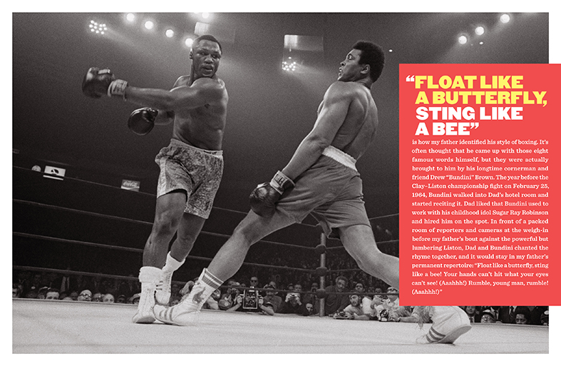 A page out of "Ali on Ali," Photo: Courtesy Workman