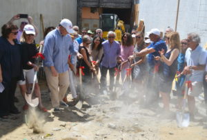 Groundbreaking at Sag Harbor Cinema Arts Center