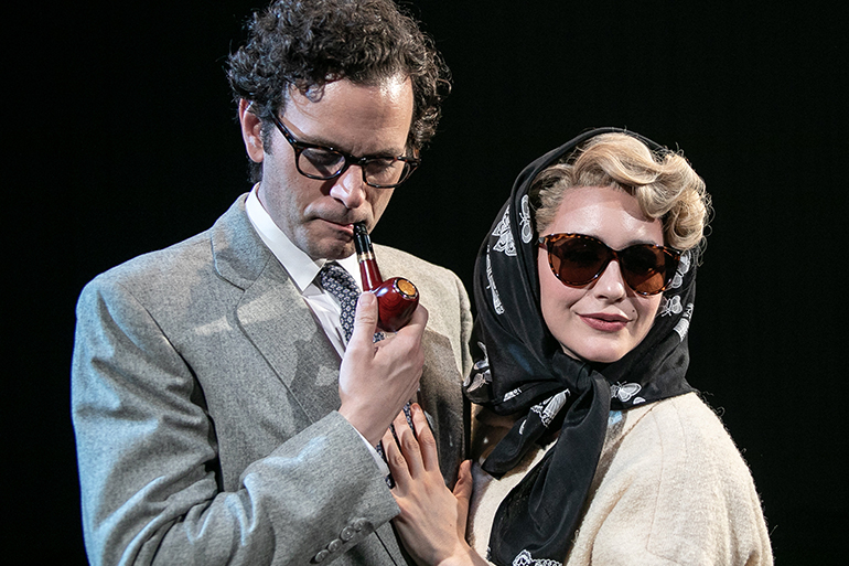 Arthur Miller (Wayne Alan Wilcox) and Marilyn Monroe (Rachel Spencer Hewitt) made quite a couple, Photo: Lenny Stucker