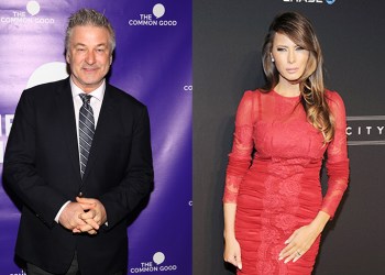 Alec Baldwin and Melania Trump, Photo: ©PATRICKMCMULLAN.COM