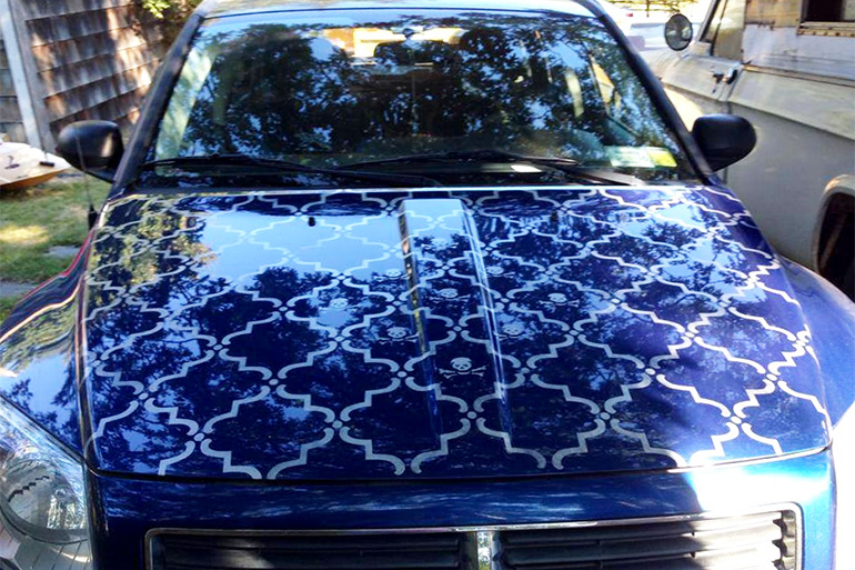 Car hood design Heather Dunn-Kostura