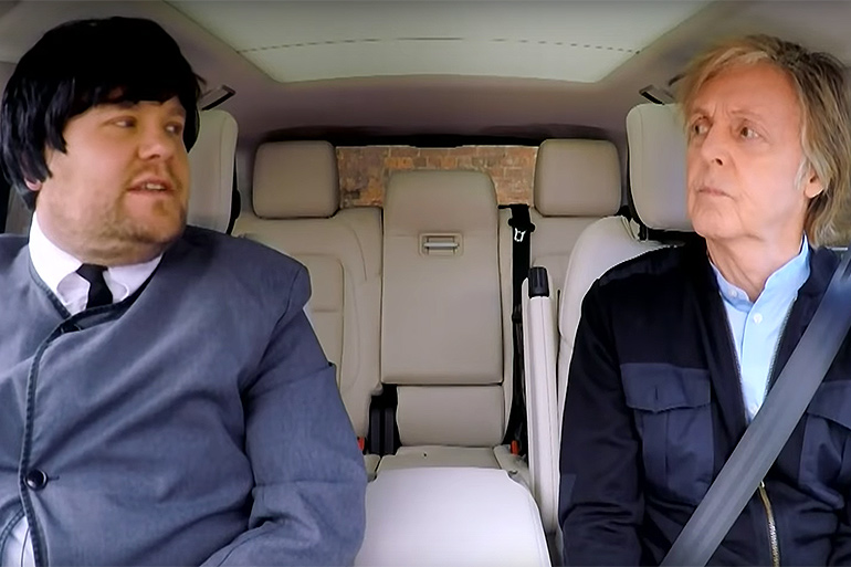 Paul McCartney on Carpool Karaoke