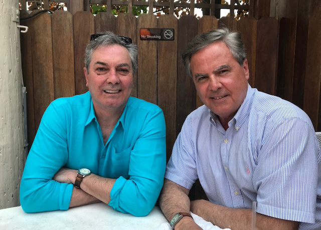 Tyrone Power Jr. and Brian Sweeney