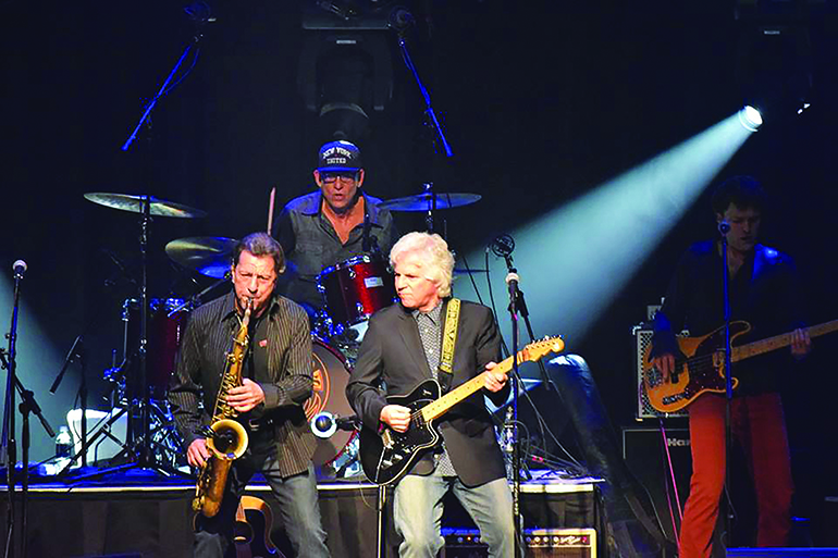The Lords of 52nd Street rocking out, Photo: Courtesy Suffolk Theater