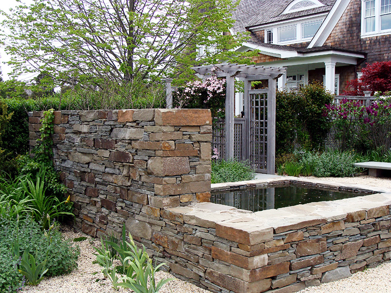 A precision rock wall