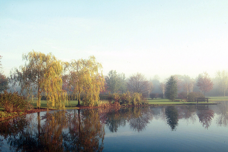 Cohen and Kutz built a one-acre pond