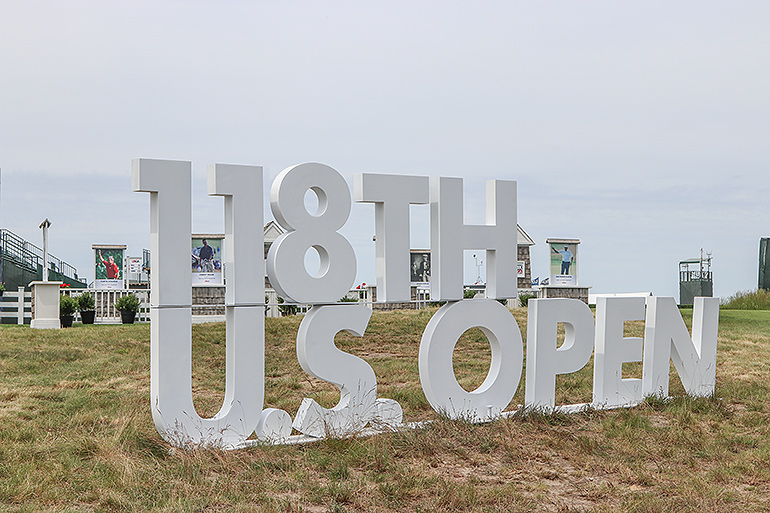 118th U.S. Open sign