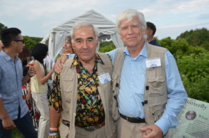 SoFo President Andy Sabin with Honoree Russell Mittermeier