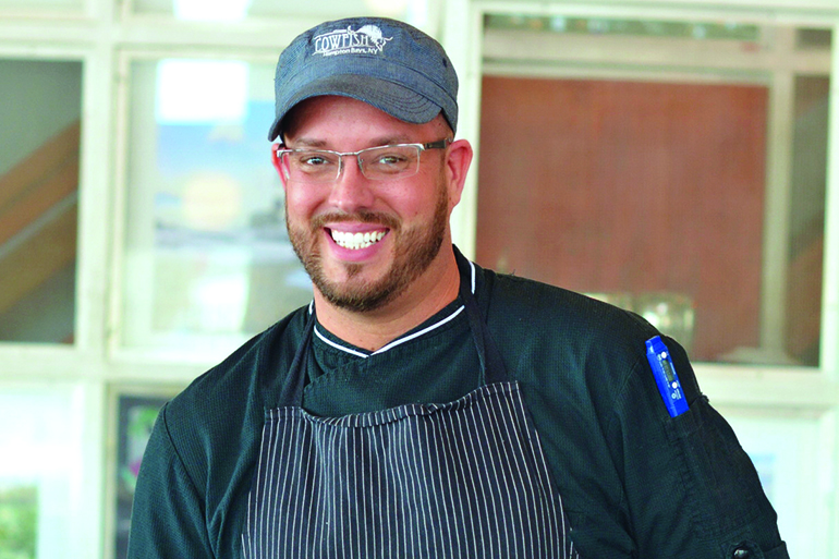 Cowfish Executive Chef Erick Jones, Photo: Courtesy Rooted Hospitality