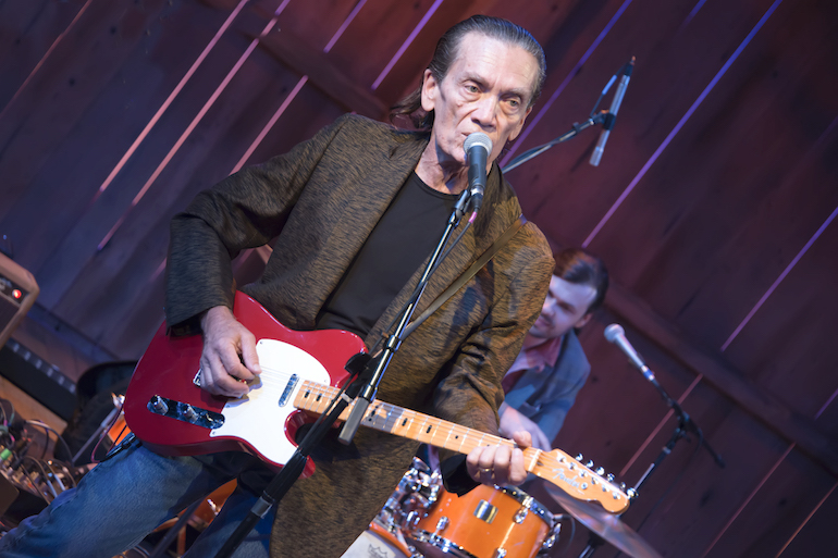 G.E. Smith on stage