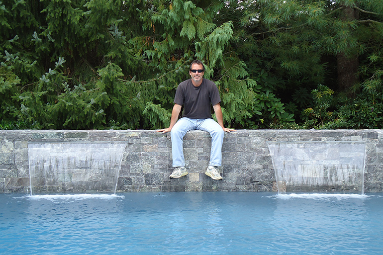 Pristine Pools founder Greg Darvin