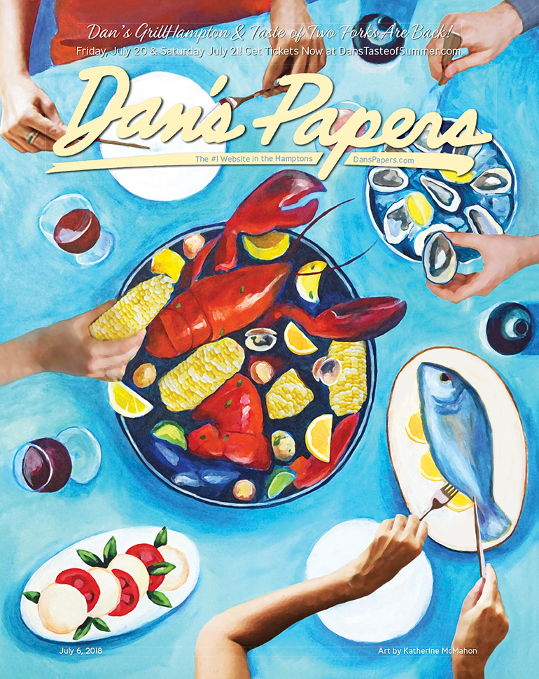 July 6, 2018 Dan's Papers cover art by Katherine McMahon