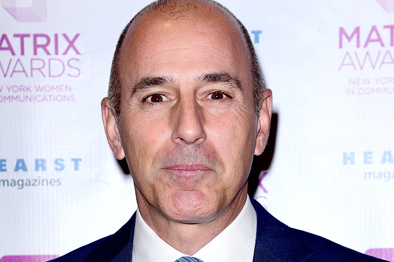 Matt Lauer in 2017