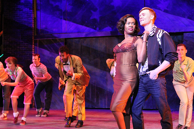 The cast of "Memphis," Photo: Jeff Bellante