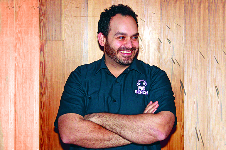 Chef Matthew Abdoo, Photo: Courtesy Pig Beach