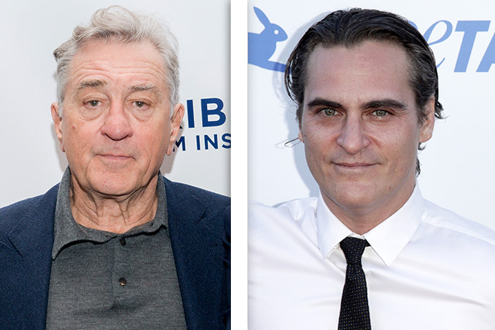 Robert De Niro and Jaoquin Phoenix