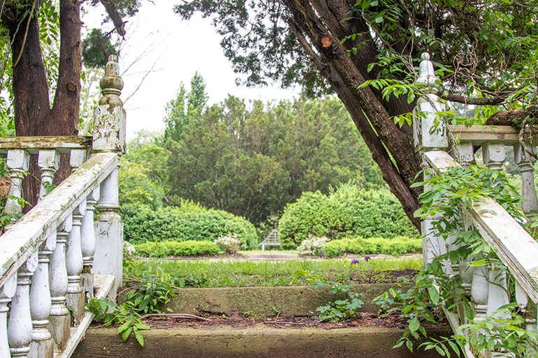 Sylvester Manor steps