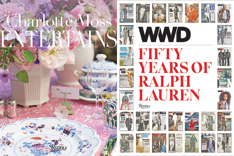 Charlotte Moss Entertains, WWD: 50 Years of Ralph Lauren