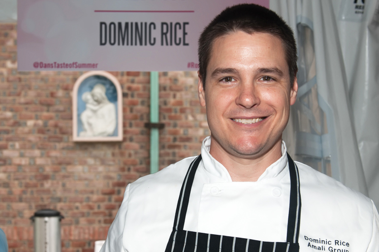 Calissa chef Dominic Rice, Photo: Daniel Gonzalez