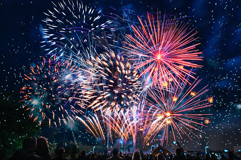 fireworks