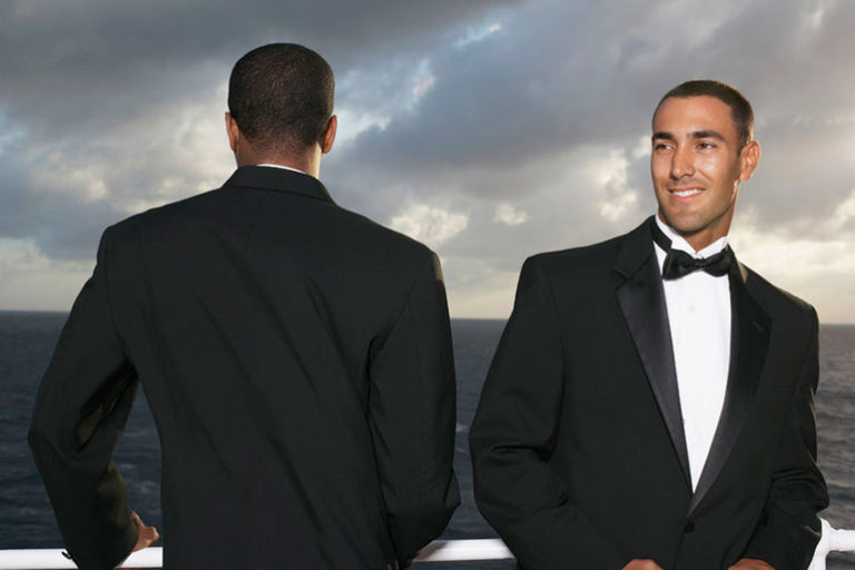 Hamptons Dress Code Enforcement Raid Wedding for Formal Attire