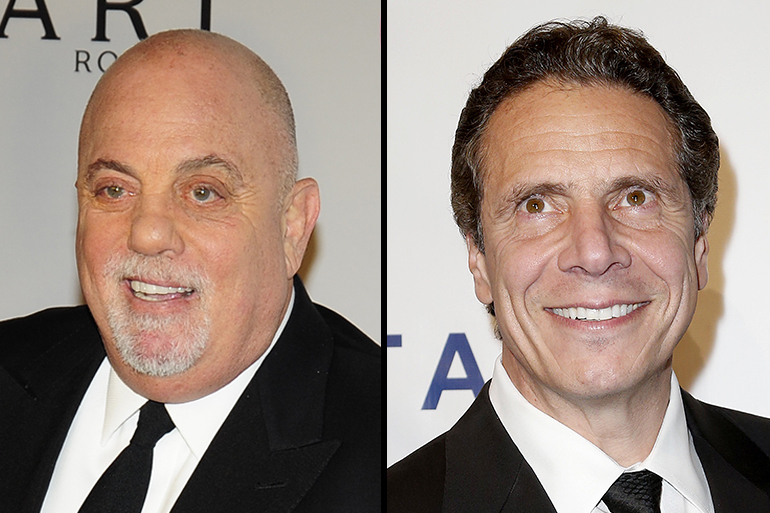 Billy Joel, Andrew Cuomo, Photos: ©PATRICKMCMULLAN.COM