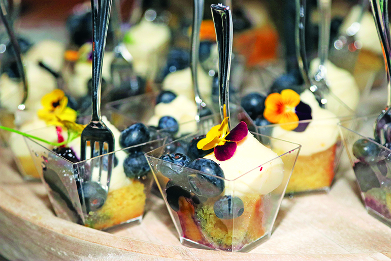 Elderflower olive oil cake from Lombardi’s Love Lane Market, Photo: Barbara Lassen