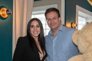 Sara Goldfarb, Director of Marketing at Farrell Building Company with Dan's Hamptons Media CEO & Publisher Steven McKenna