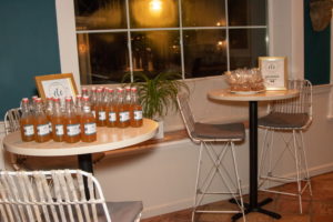 Guests were gifted with Bistro ete' custom margarita mix and homemade dog treats