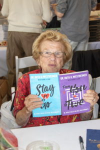 Honorary Authors Night Co-Chair: Dr. Ruth Westheimer