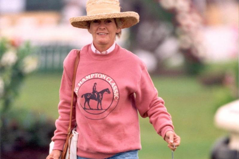 Agneta Currey at the Hampton Classic