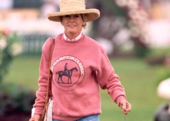 Agneta Currey at the Hampton Classic