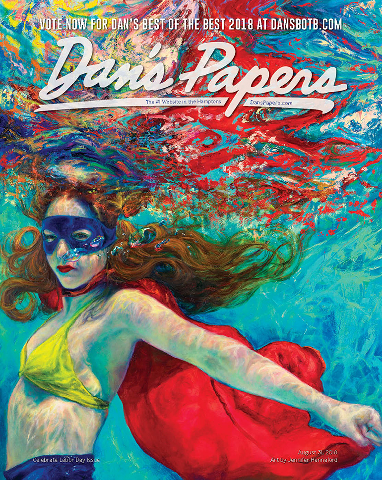 August 31, 2018 Dan's Papers cover art by Jennifer Hannaford