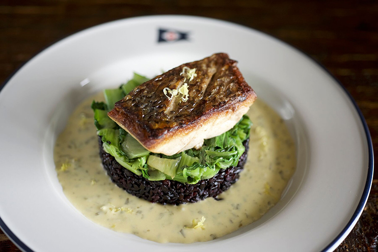 Baron's Cove fish dish