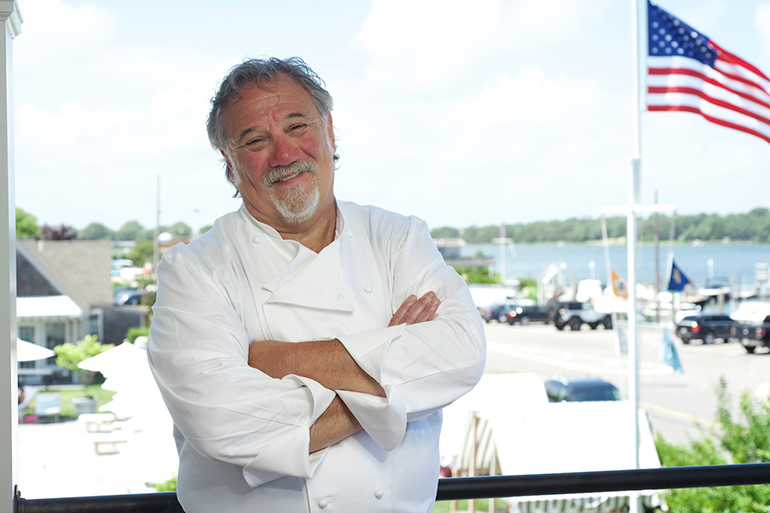 Chef Jay Lippin at Baron's Cove