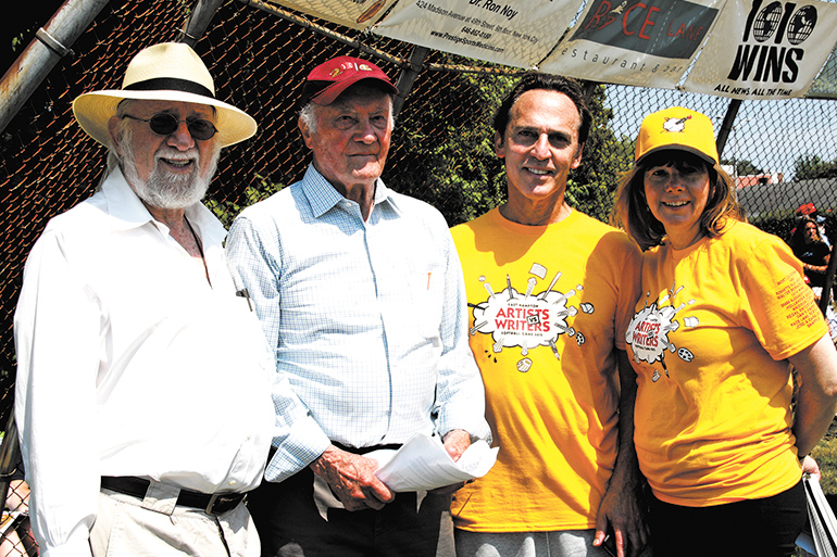 Dan Rattiner, Leif Hope, Stu Sleppin and Ronnette Riley