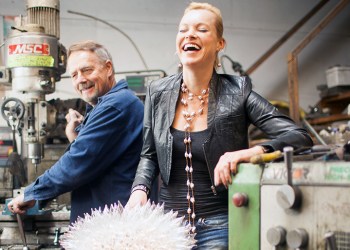 Helen Gifford with Gary Anderson