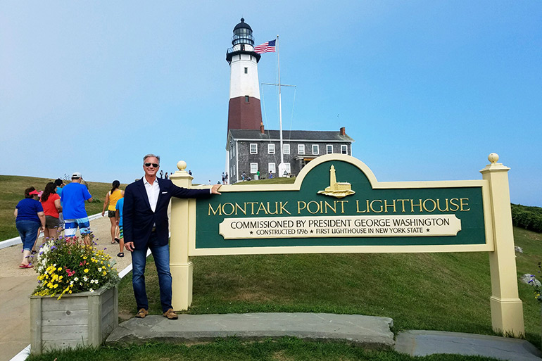 New Montauk Lighthouse Keeper Joe Gaviola