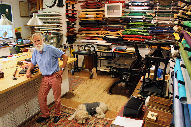 Paul Vogel at Vogel Bindery