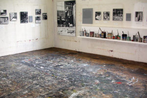 Pollock's restored former studio