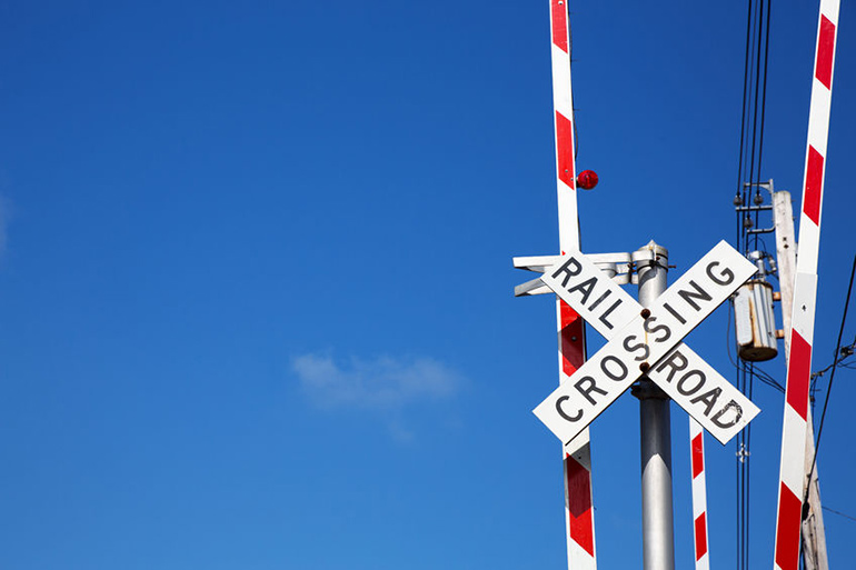 Railroad crossing