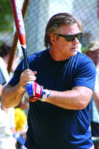 Alec Baldwin at 2010 Artist & Writers Game, Photo: Sonia Moskowitz