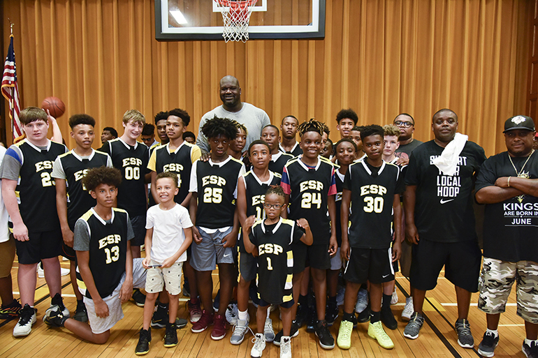 Shaq with the Killer Bees, Photo: Eugene Gologursky/Shaq with the Killer Bees, Photo: Eugene Gologursky/Getty Images for Killer Bees