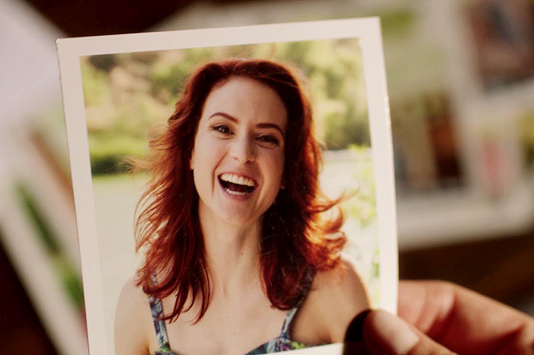 A snapshot of Louise in "Snapshots"