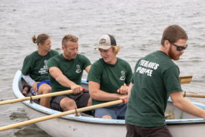 Warmed up and ready to race at the Whalers Cup race